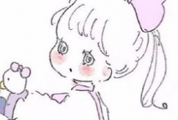 简笔漫画女,女生日常生活的趣味瞬间